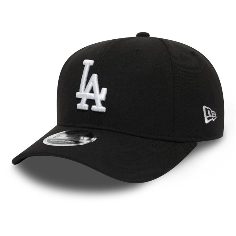 Gorras New Era Mlb Negros - LA Dodgers 9FIFTY Stretch Snap 36710IWLK